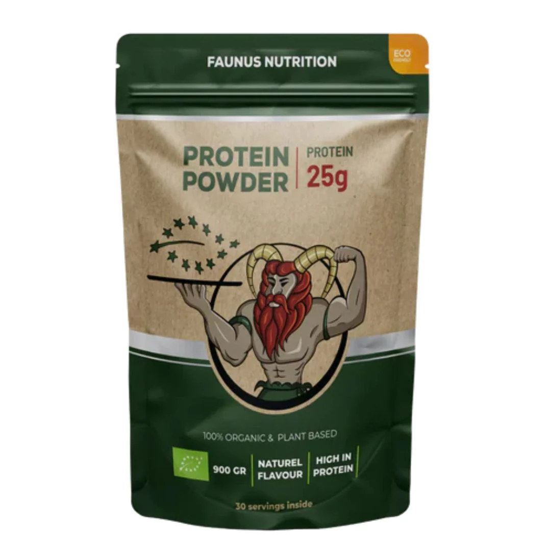 Faunus Organic Fermented Protein – Natural | Plant-Based Protein (210g / 900g)