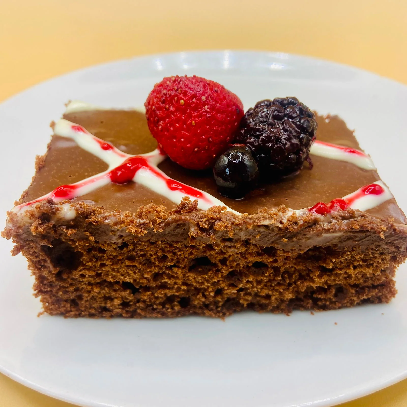 Guinness Chocolate Cake with Berry Drizzle - Image 2