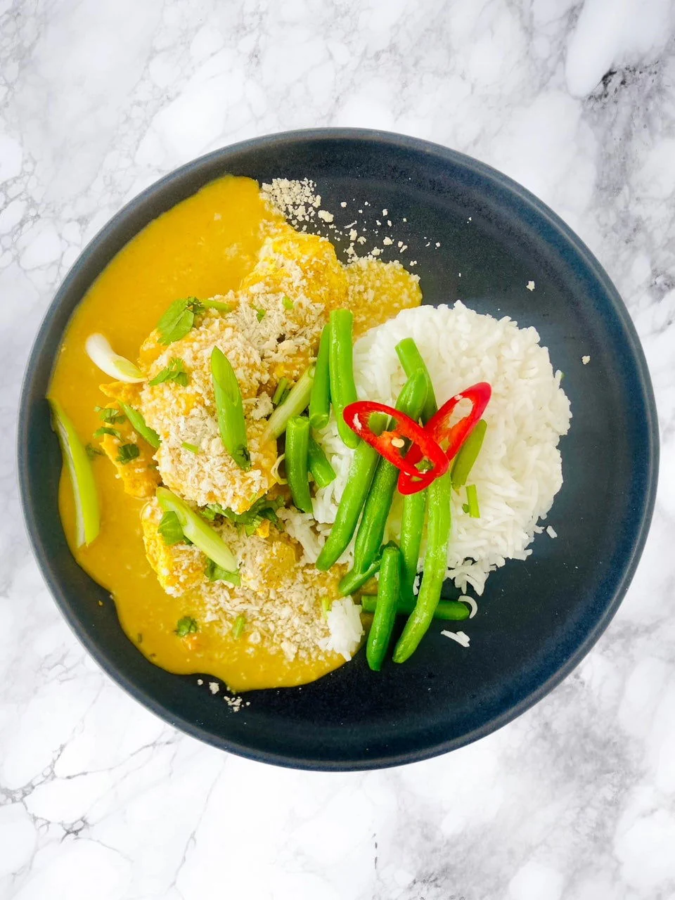 Katsu Chicken Curry with Jasmine Rice
